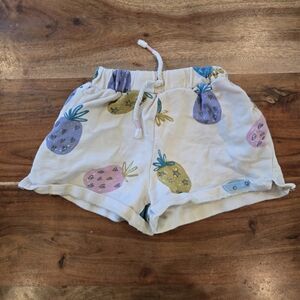 Zara White and Blue Kids' Shorts